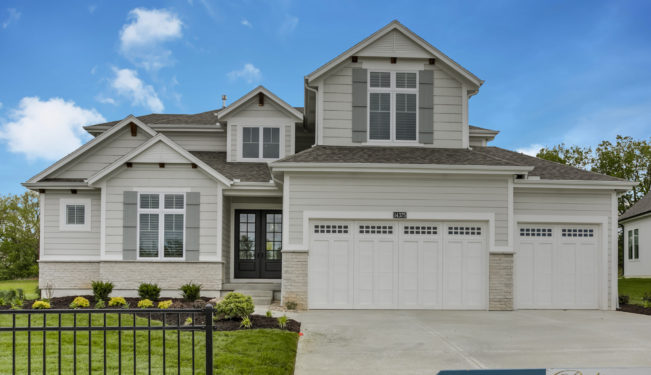 o- Model Home in Johnson County, Kansas, 1.5 Story Augusta